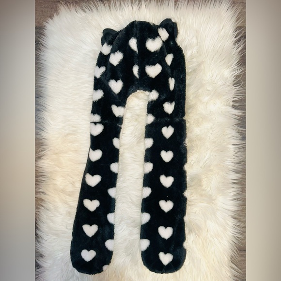 Cat & Jack Girls Cat Hooded Scarf Cold Weather Accesories - Picture 3 of 3